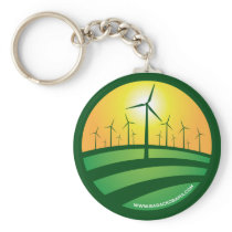Obama Winds of Change Keychain