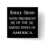 OBAMA WINS! PINBACK BUTTON
