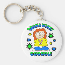 OBAMA WINS FOR KIDS KEYCHAIN