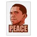 Obama Wins Peace Prize cards