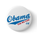 Obama "Yes We Can" Badge Vote for Team Obama Biden buttons