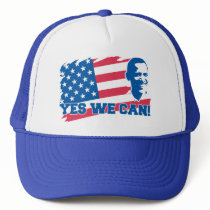 Obama Yes We Can Trucker Hat