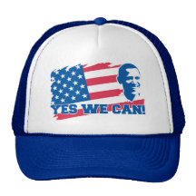 Obama Yes We Can Trucker Hat