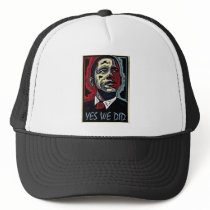 Obama Yes We Did 5 Trucker Hats