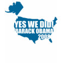 OBAMA Yes We Did T-Shirt