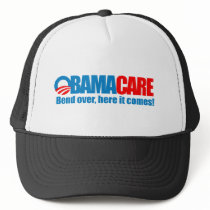 Obamacare - Bend over here it comes Mesh Hat
