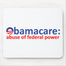 Obamacare: federal abuse of power mousepads