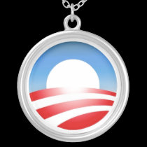 Obamacircle necklaces