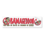 Obamageddon Anti Obama Shirts and Gifts Bumper Stickers