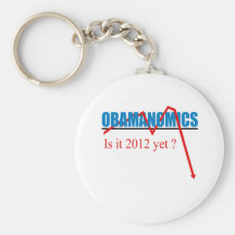Obamanomics - is it 2012 yet? key chains