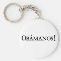 Obamanos keychain