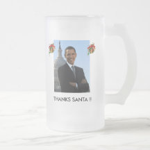 Obama's christmas mug