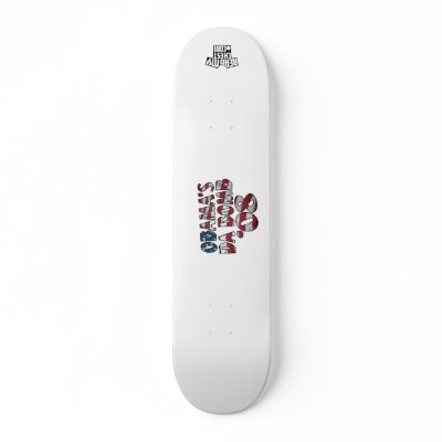 Obamas Da Bomb Skateboard Decks by ReadMyChest