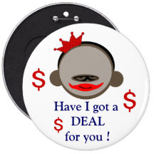 Obama's  Deal Pinback Buttons