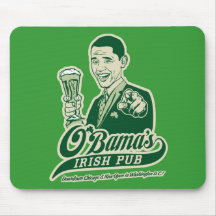 Obama's Irish Pub Mouse Mat