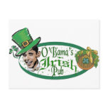 Obama's Irish Pub postcards