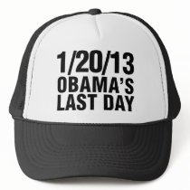 Obamas Last Day 1/20/13 Hat