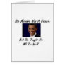 OBAMAS MOMMIE WAS A COMMIE AND SHE TAUGHT HIM ALL GREETING CARDS