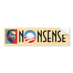 Obama's Nonsense Bumper Stickers