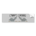 Obama's nuts,anti Obama Bumper Stickers