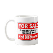 Obama's Senate Seat for Sale Coffee Mugs