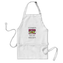 OBAMA'S, VEGAN KITCHEN APRON