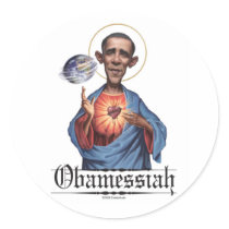 Obamessiah Stickers