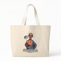 Obamessiah tote bag