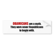 Obamicans are a Myth, They Were Never Republicans