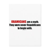 Obamicans are a Myth, They Were Never Republicans
