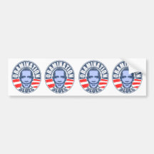Obamination Blues Bumper Sticker