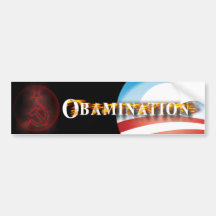 OBAMINATION BUMPER STICKERS