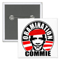 Obamination Commie Pins