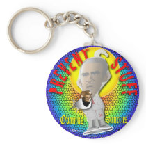 Obamus Sanctus Keychains