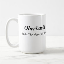 Oberhasli Head in Heart Coffee Mugs