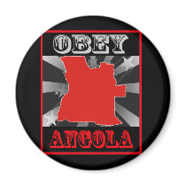 Obey Angola Magnet