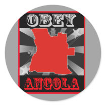 Obey Angola Stickers