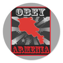 Obey Armenia Sticker