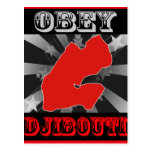 Obey Djibouti Postcard