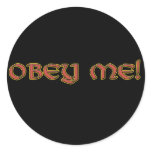 Obey Me! Stickers