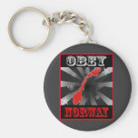 Obey Norway Key Chain