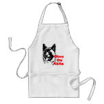 Obey the Akita Aprons