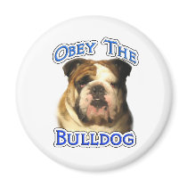 Obey the Bulldog - Magnet
