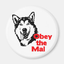 Obey the Mal Fridge Magnets