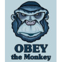 Obey the Monkey t-shirt