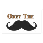 Obey The Moustache stickers