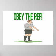 Obey The Ref Poster