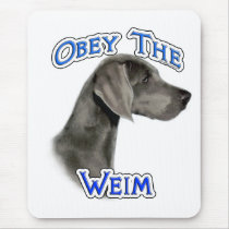 Obey the Weimaraner