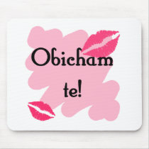 Obicham te - Bulgarian I love you Mousepads