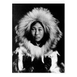 Obleka, an Eskimo woman, 1907 Postcards